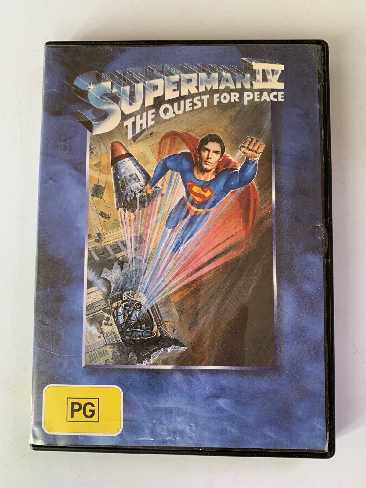 Superman IV (DVD, 1987) Christopher Reeve, Gene Hackman, Jackie Cooper Region 4