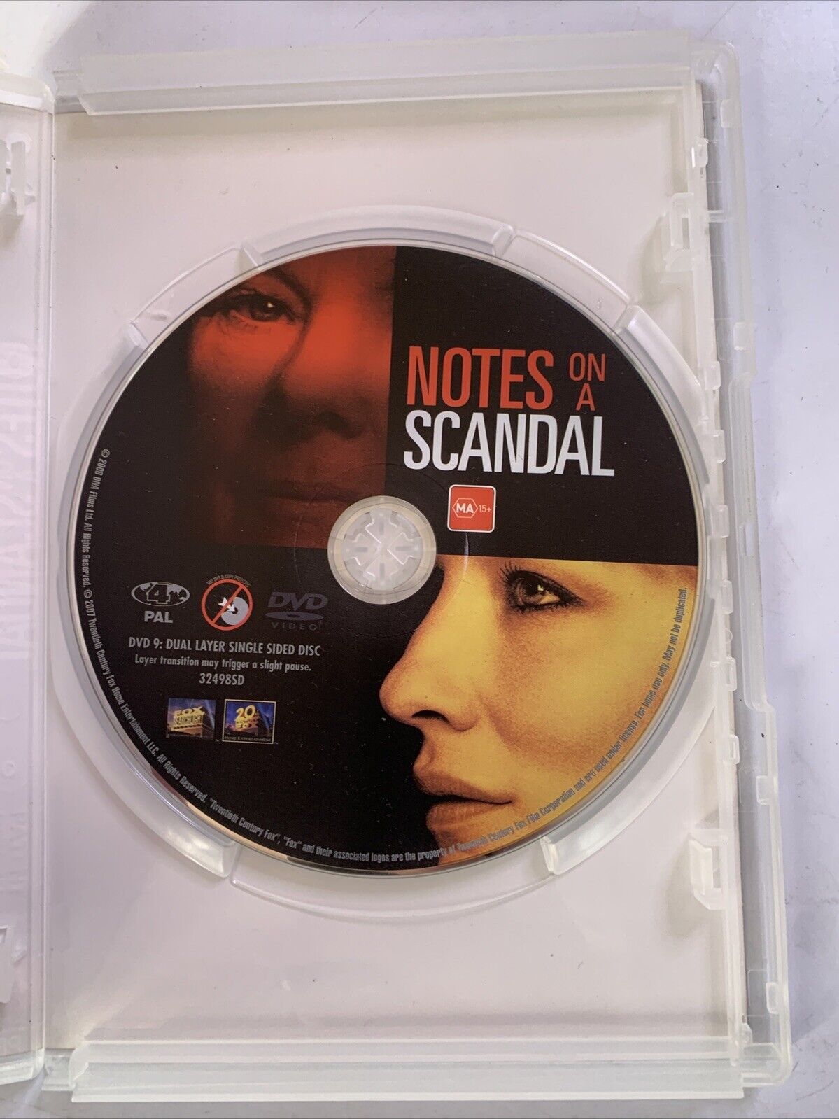 Notes On A Scandal (DVD, 2006) Judi Dench, Cate Blanche Region 4