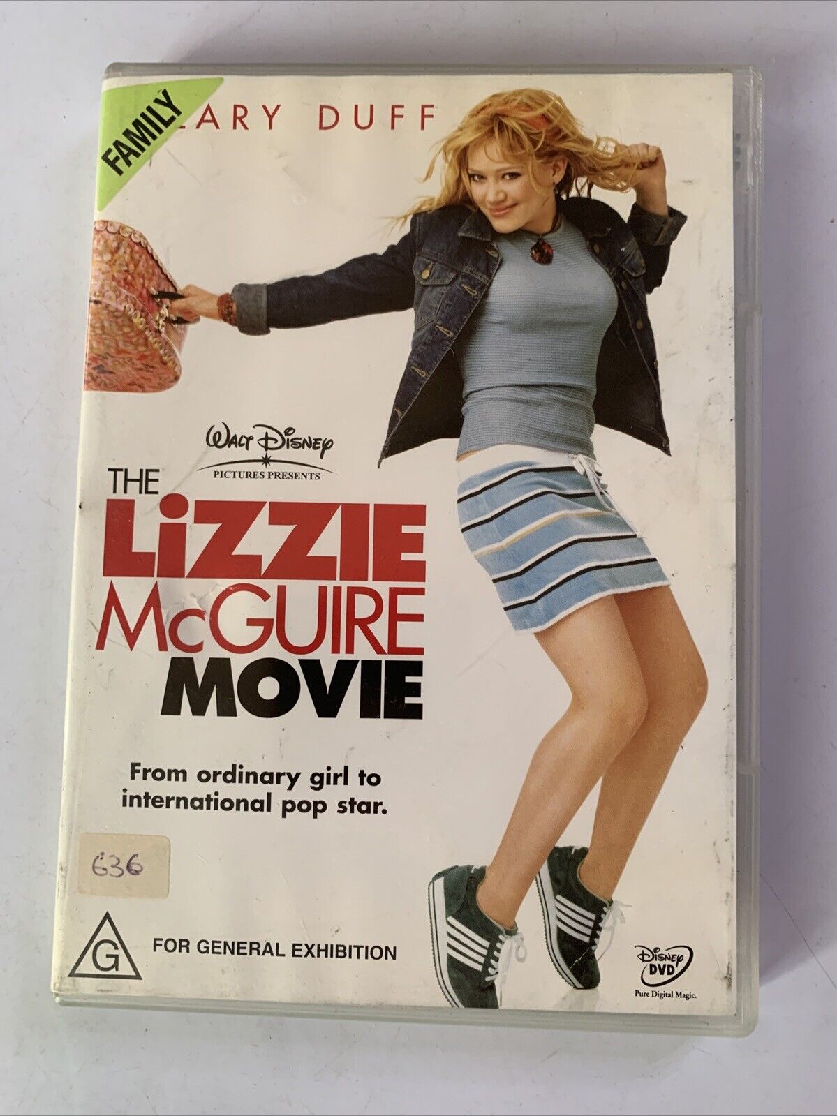 The Lizzie McGuire Movie (DVD, 2003) Hillary Duff Region 4
