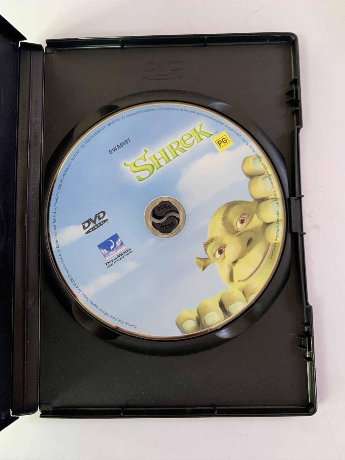 Shrek (DVD, 2001) Eddie Murphy, John Lithgow, Mike Myers, Cameron Diaz Region 4