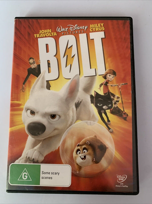 Bolt (DVD, 2008) Disney Animated Film Miley Cyrus Region 4