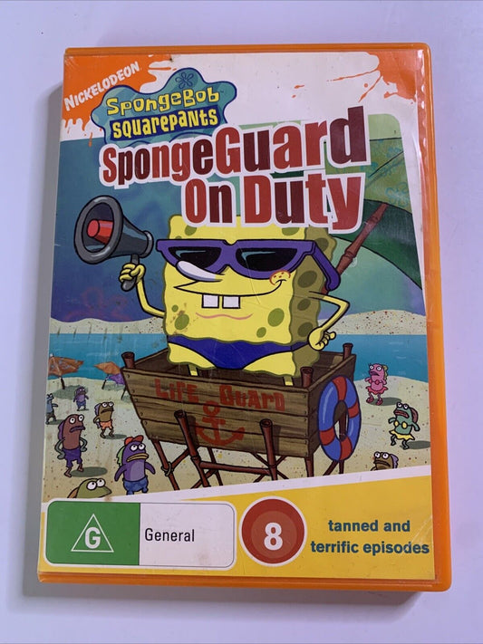 SpongeBob SquarePants - Sponge Guard on Duty (DVD, 1999) Region 4