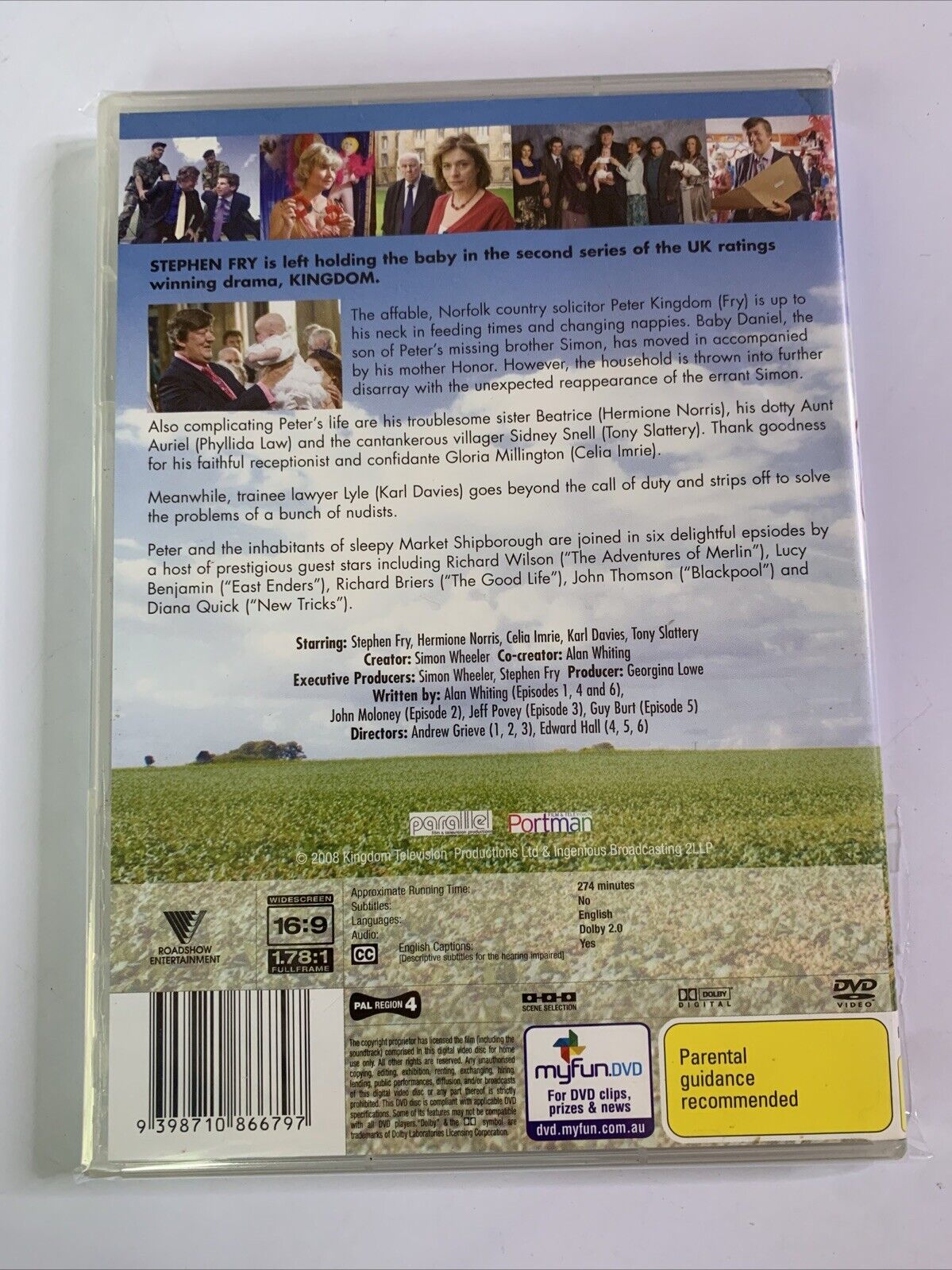 Kingdom : Season 2 (DVD, 2008) Stephen Fry Region 4  NEW