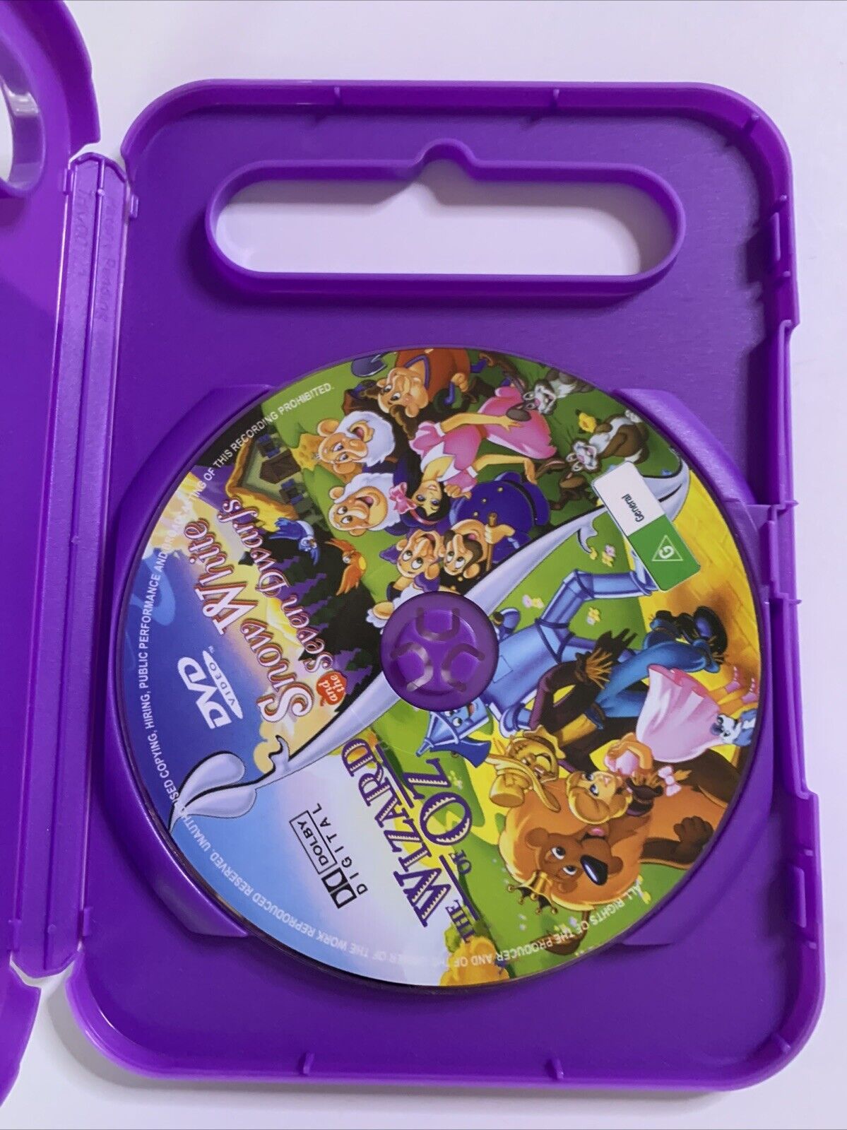 The Wizard of Oz & Snow White and the Seven Dwarfs (DVD) All Regions