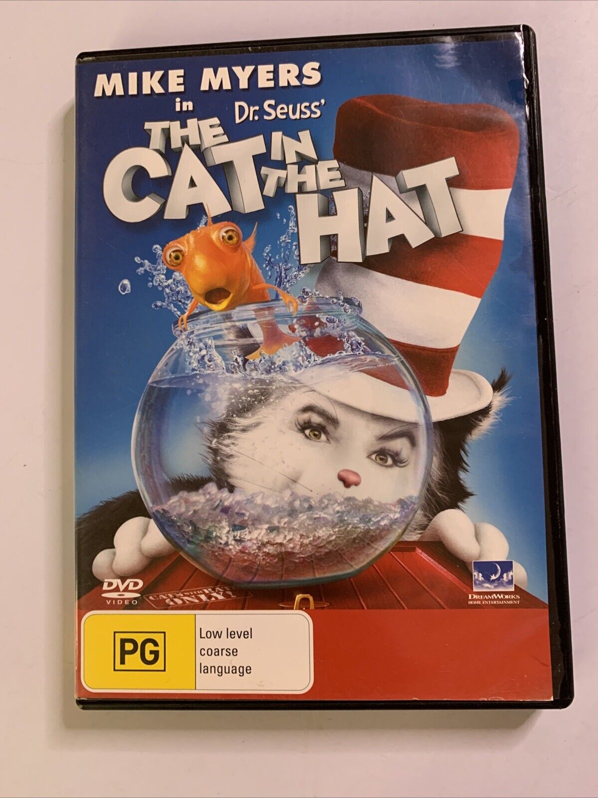 The Cat In The Hat (DVD, 2003) Mike Myers Region 4