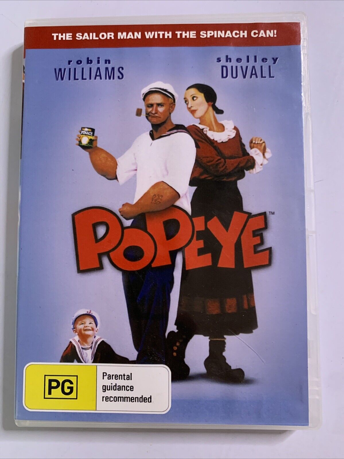 Popeye (DVD, 1980) Robin Williams, Shelley Duvall All Regions