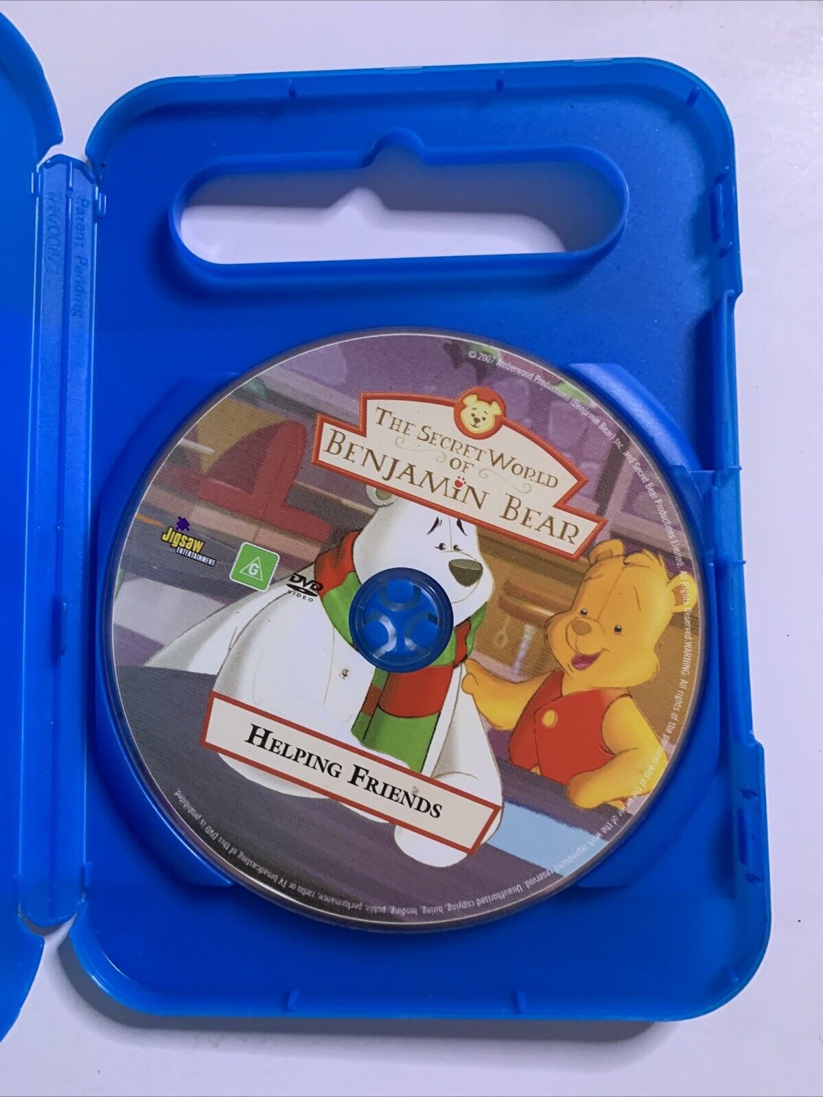 The Secret World Of Benjamin Bear - Helping Friends (DVD, 2003) Region 4