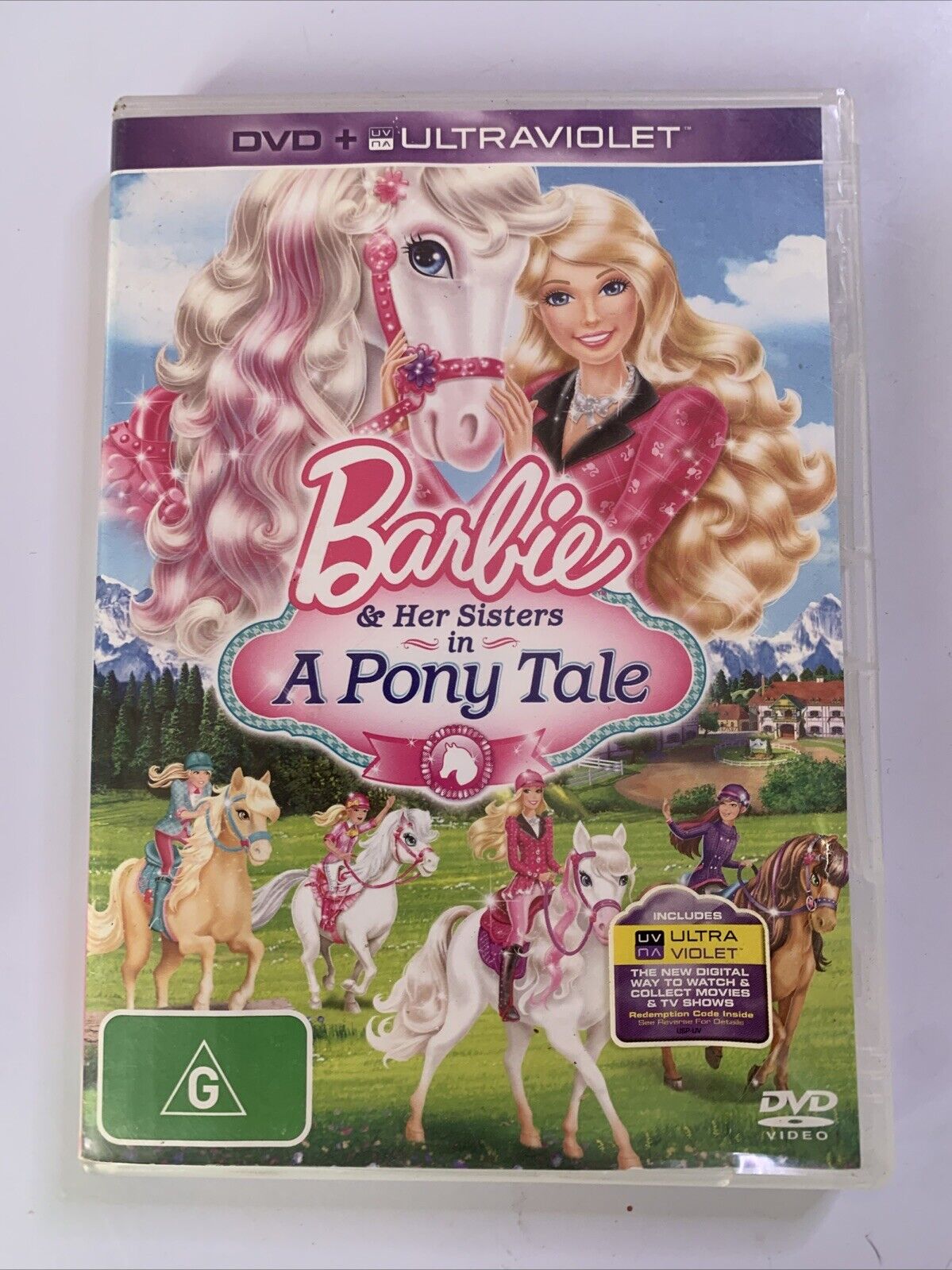 Barbie and Her Sisters in a Pony Tale (DVD, 2013) Region 4