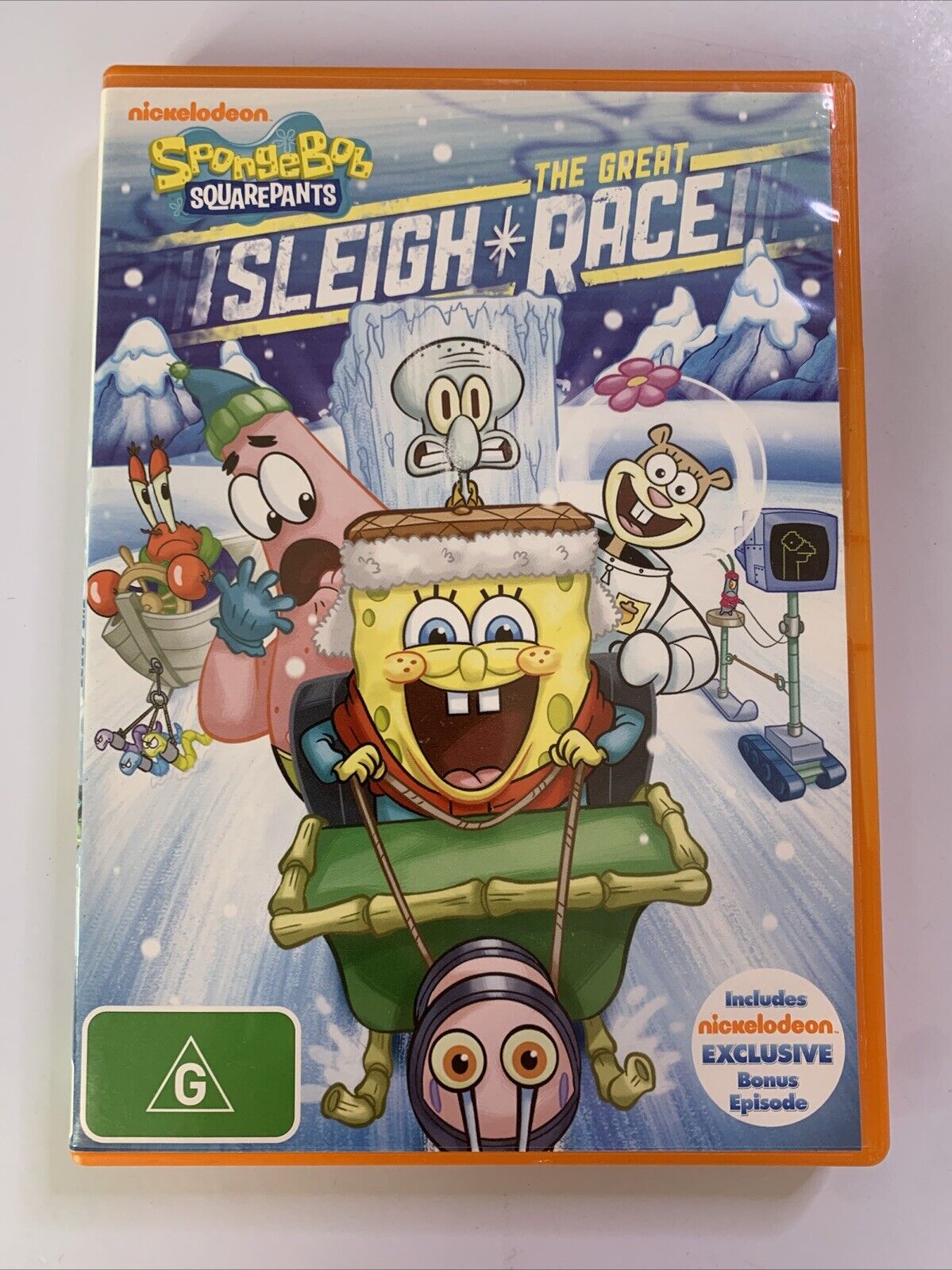 SpongeBob SquarePants - The Great Sleigh Race (DVD, 2011) Region 4