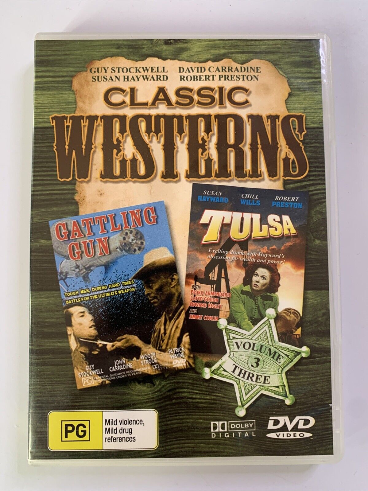 Gattling Gun + Tulsa Western Pack (DVD) All Regions NEW