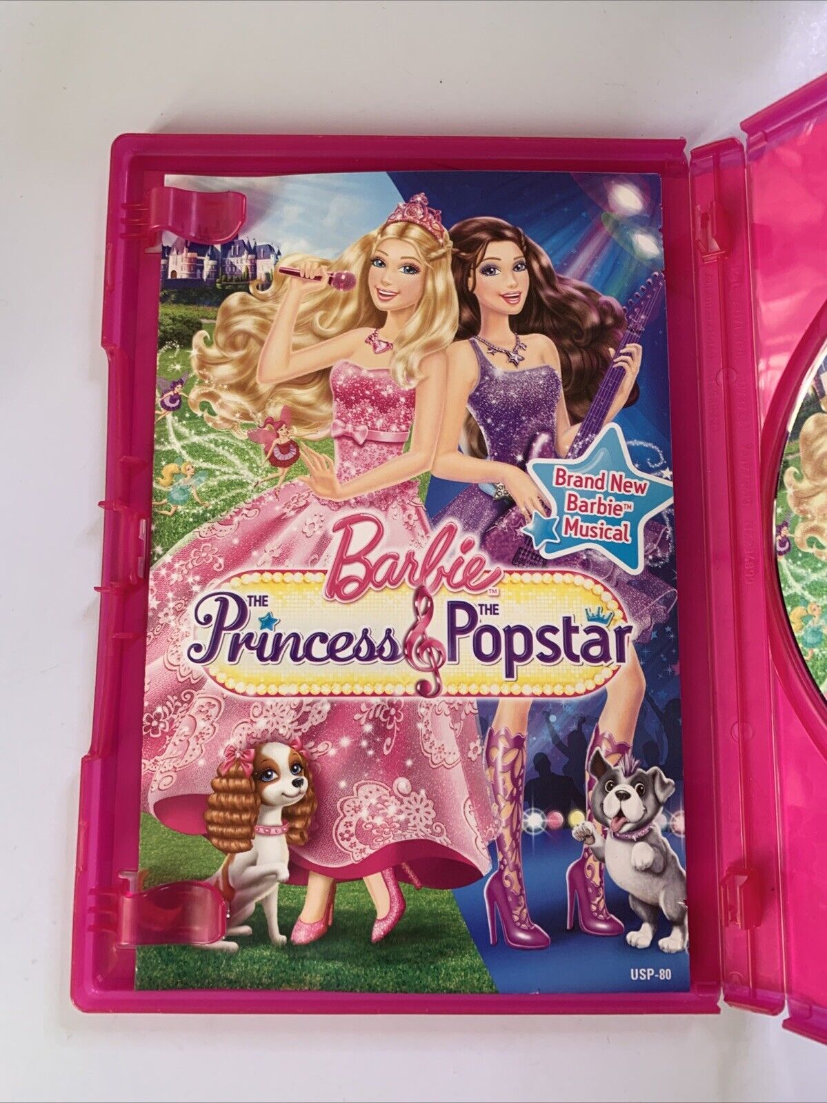 Barbie - The Princess & The Popstar (DVD, 2012) Animation Region 4