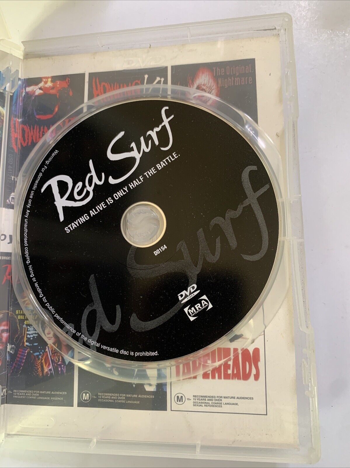 Red Surf (DVD, 1989) George Clooney, Doug Savant, Dedee Pfeiffer Region 4
