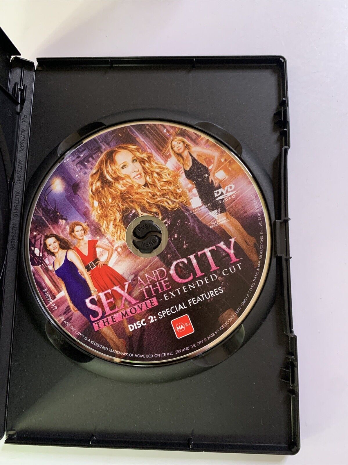 Sex and the City - The Movie Extended Cut (DVD, 2008, 2-Disc Set)  Region 4