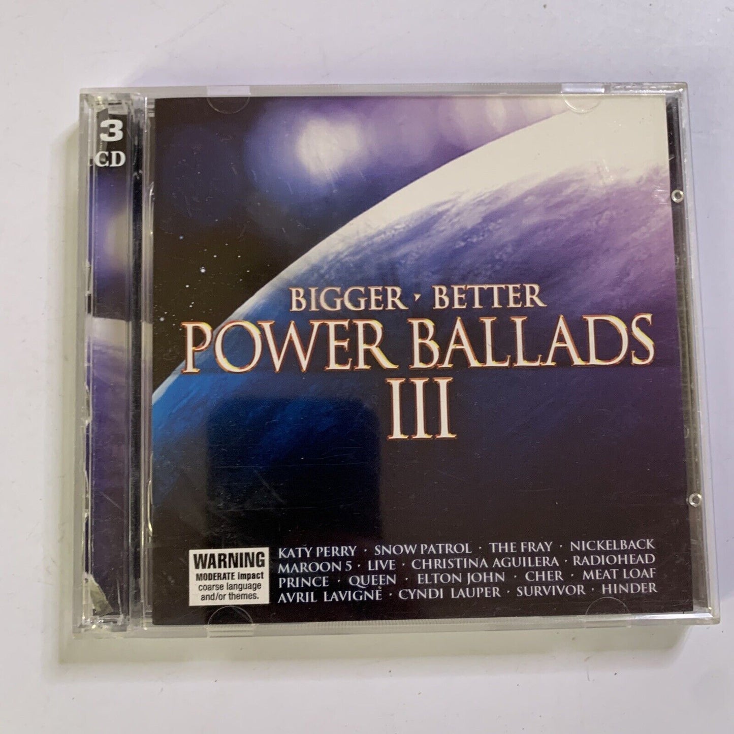 Bigger Better Power Ballads Vol. 3 by Various Artists (CD, 2009, 3-Disc Set)