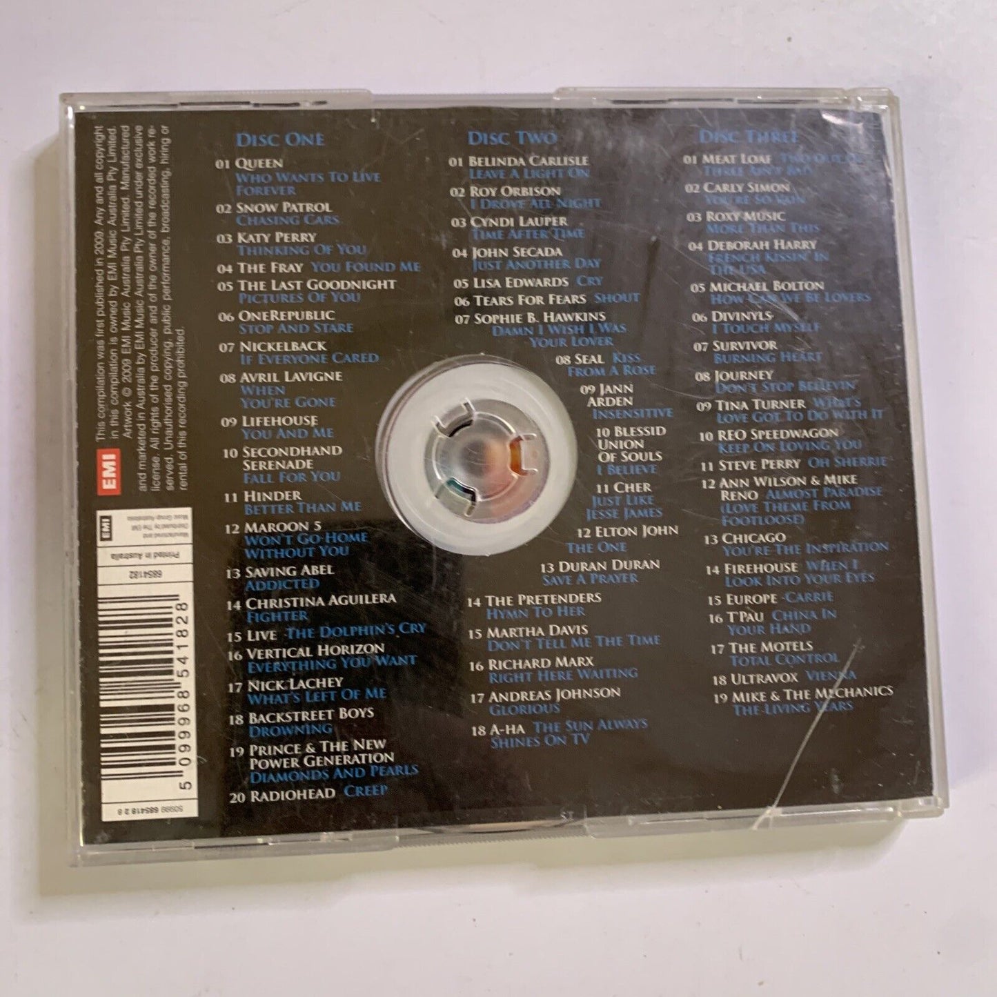 Bigger Better Power Ballads Vol. 3 by Various Artists (CD, 2009, 3-Disc Set)