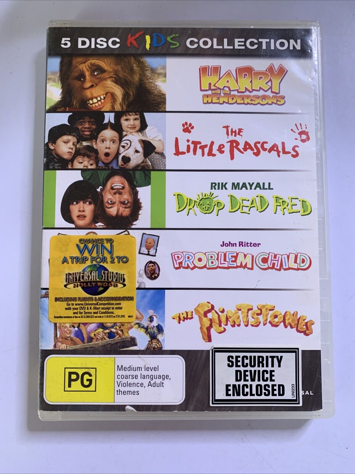 Harry Hendersons, Little Rascals, Dead Fred, Problem Child & Flintstones DVD R4