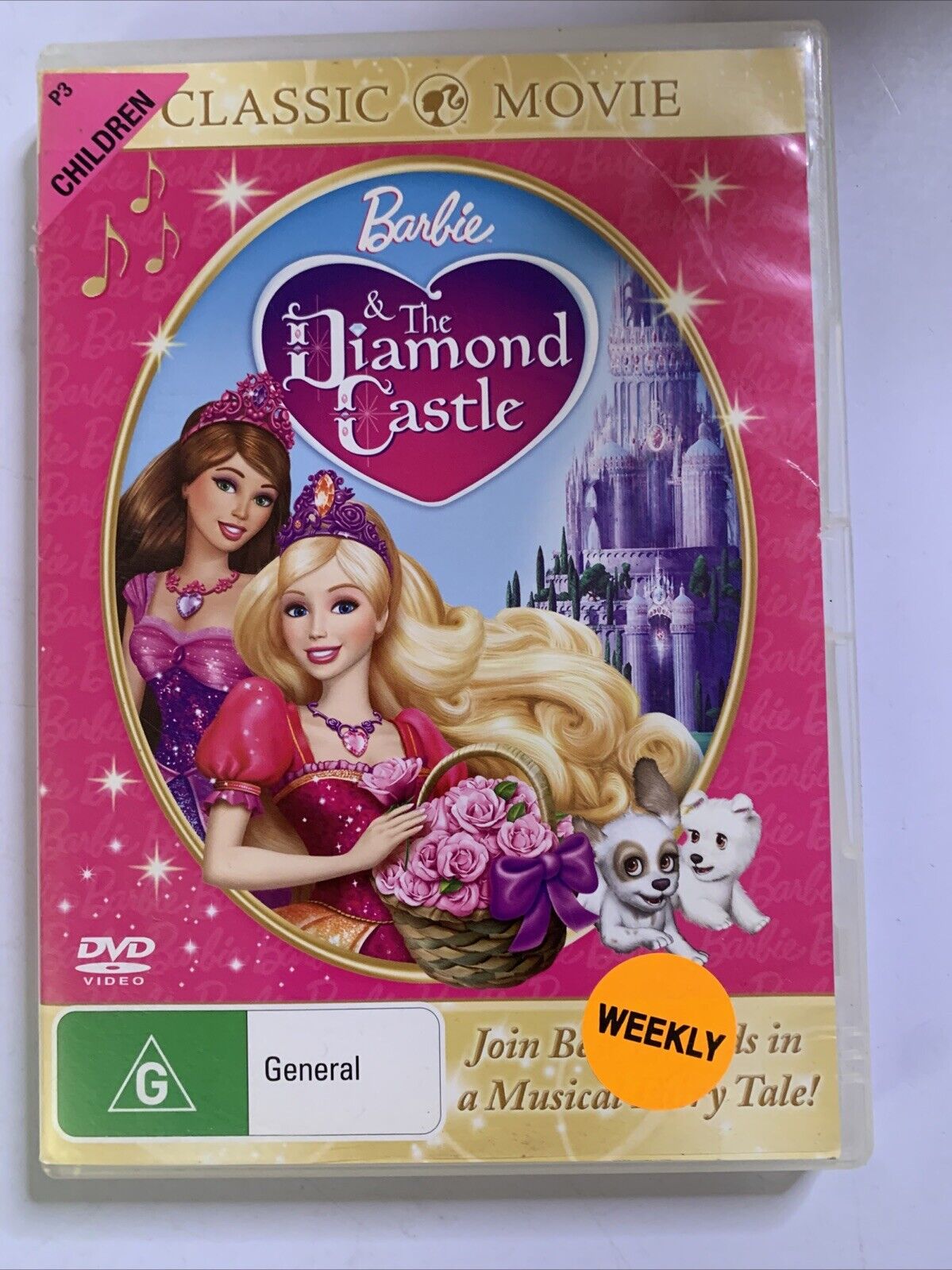 Barbie and the Diamond Castle (DVD, 2008) Region 4