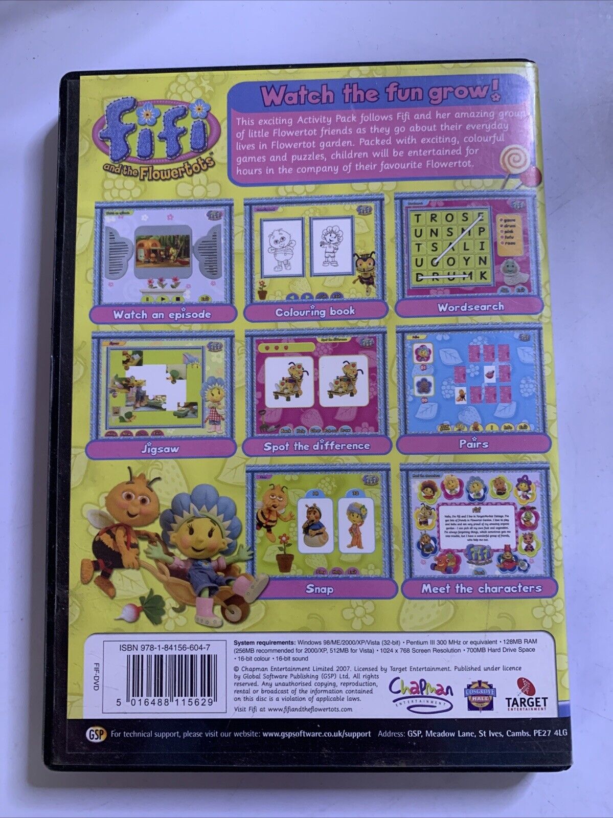 Fifi And The Flowertots Activity Pack  PC Windows Educational Software