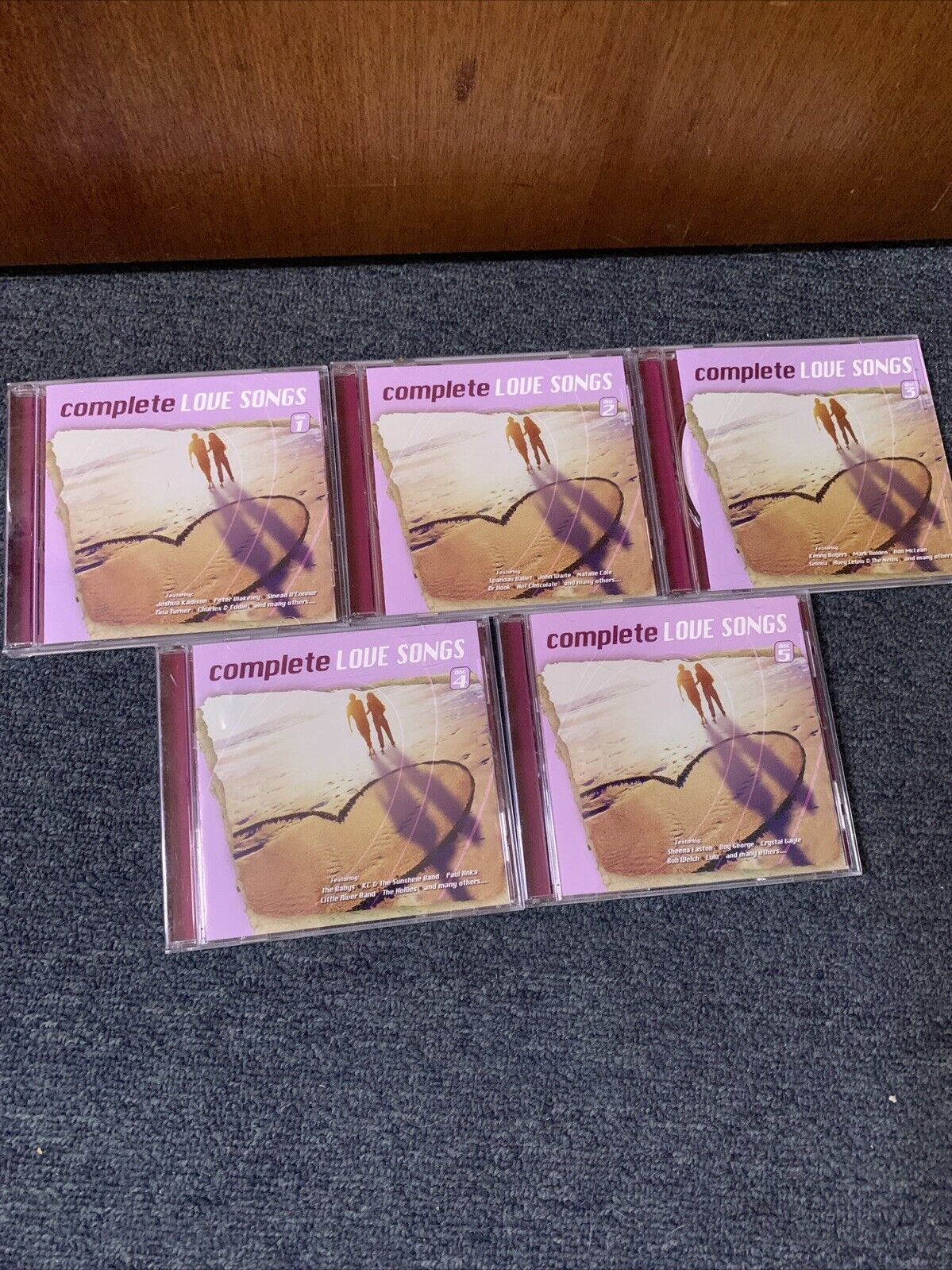 Complete Love Songs Box Set (CD, 2006, 5-Disc Set) EMI Music