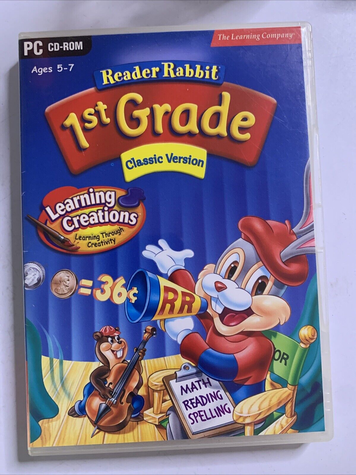 Ds Reder Rabbt Reader Rabbit 1st Grade Classic Version PC Windows Early Learning Educ ...