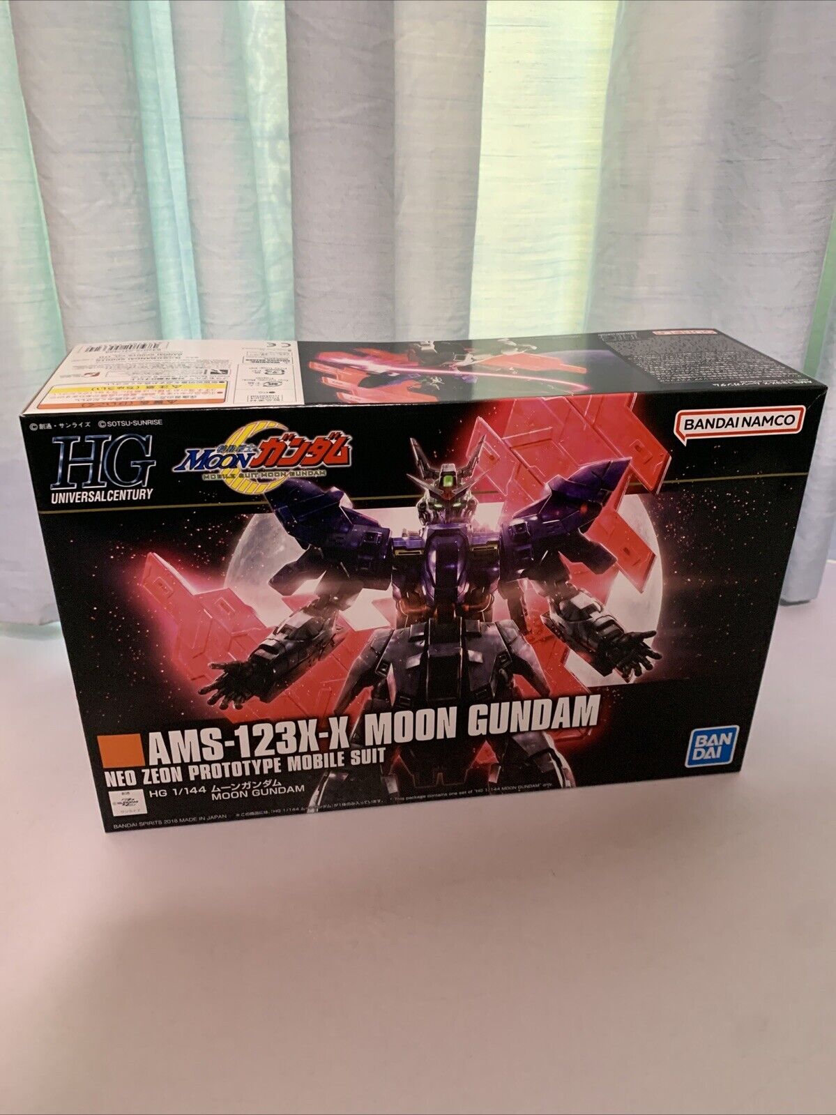 Bandai Gundam HGUC 1/144 AMS-123X-X Moon Gundam 215 Model Kit 2018 NEW