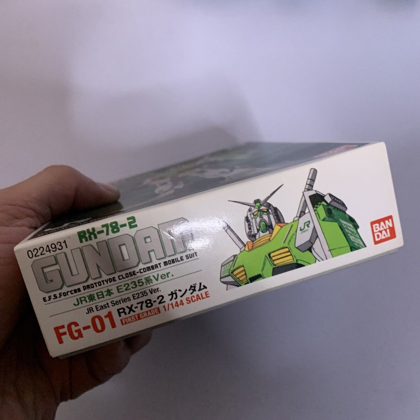 1/144 FG-01 RX-78-2 Mobile Suit Gundam JR East E235 Series Ver. Limited Ed 2018