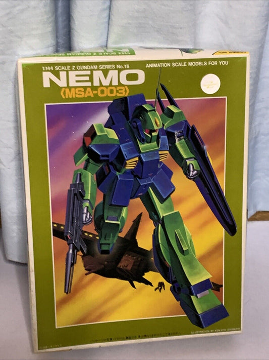 1/144 Bandai Z Gundam Nemo MSA-003 Series No.18 Gunpla Bandai NEW