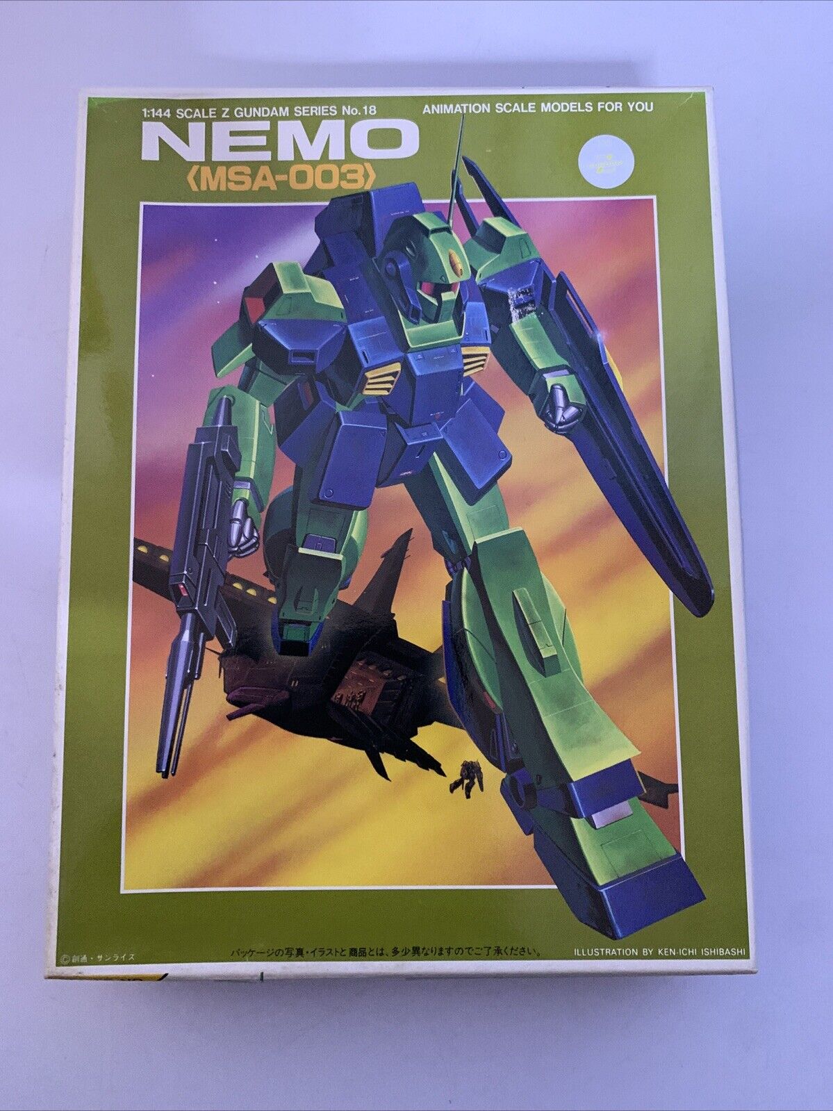 1/144 Bandai Z Gundam Nemo MSA-003 Series No.18 Gunpla Bandai NEW