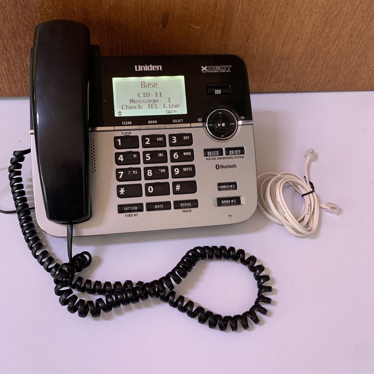Uniden XDECT 6145BT Telephone Corded with Bluetooth NBN Compatible