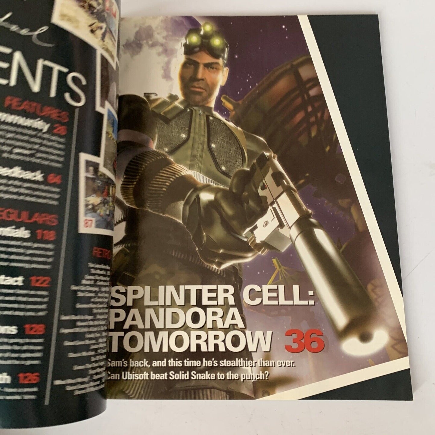 Games TM Videogame Magazine 2003 Issue 8 Splinter Cell Pandora Mario Kart