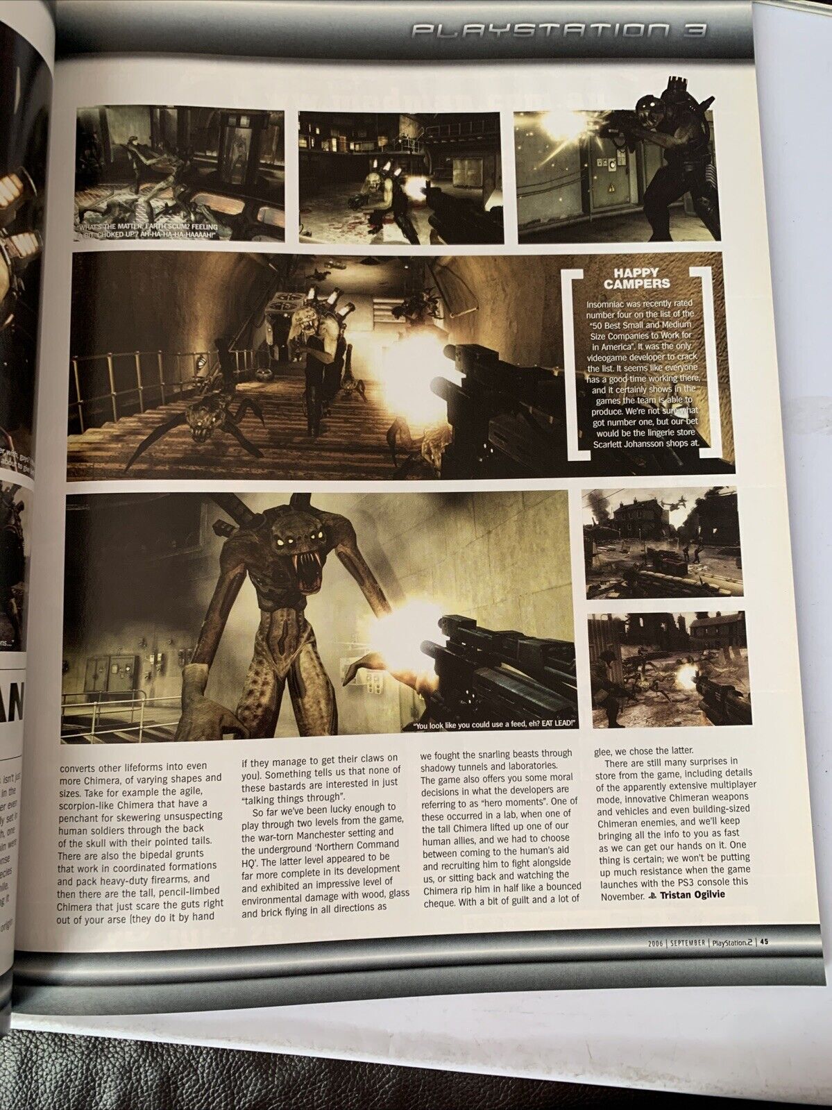PlayStation 2 Official Magazine Australia Sep 2006 Need For Speed Kingdom Hearts