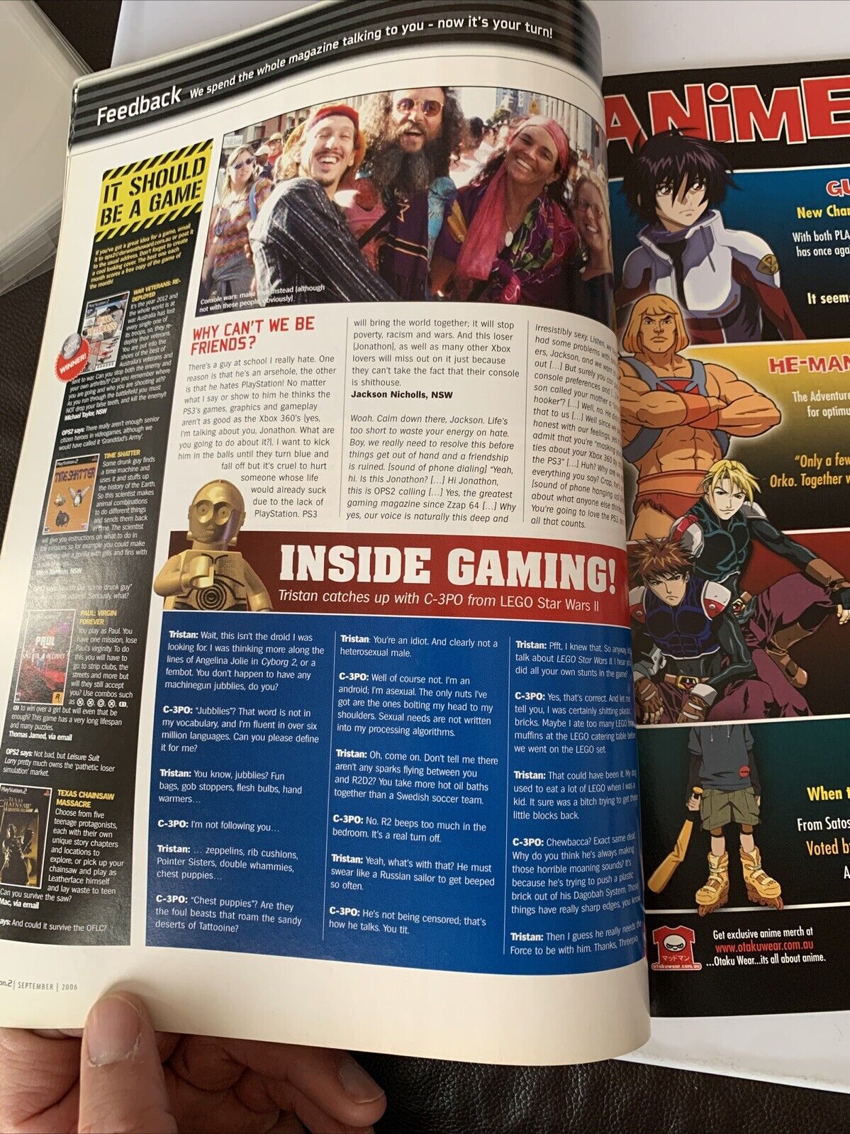 PlayStation 2 Official Magazine Australia Sep 2006 Need For Speed Kingdom Hearts