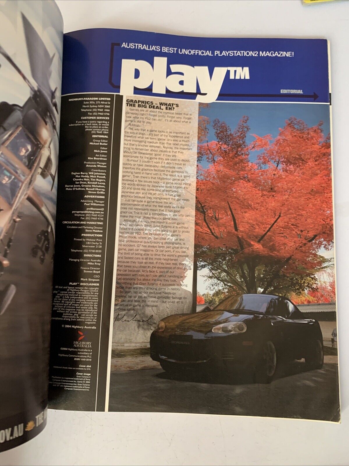 Play TM PlayStation 2 Magazine Issue 7 2004 Gran Turismo 4 GTA San Andreas