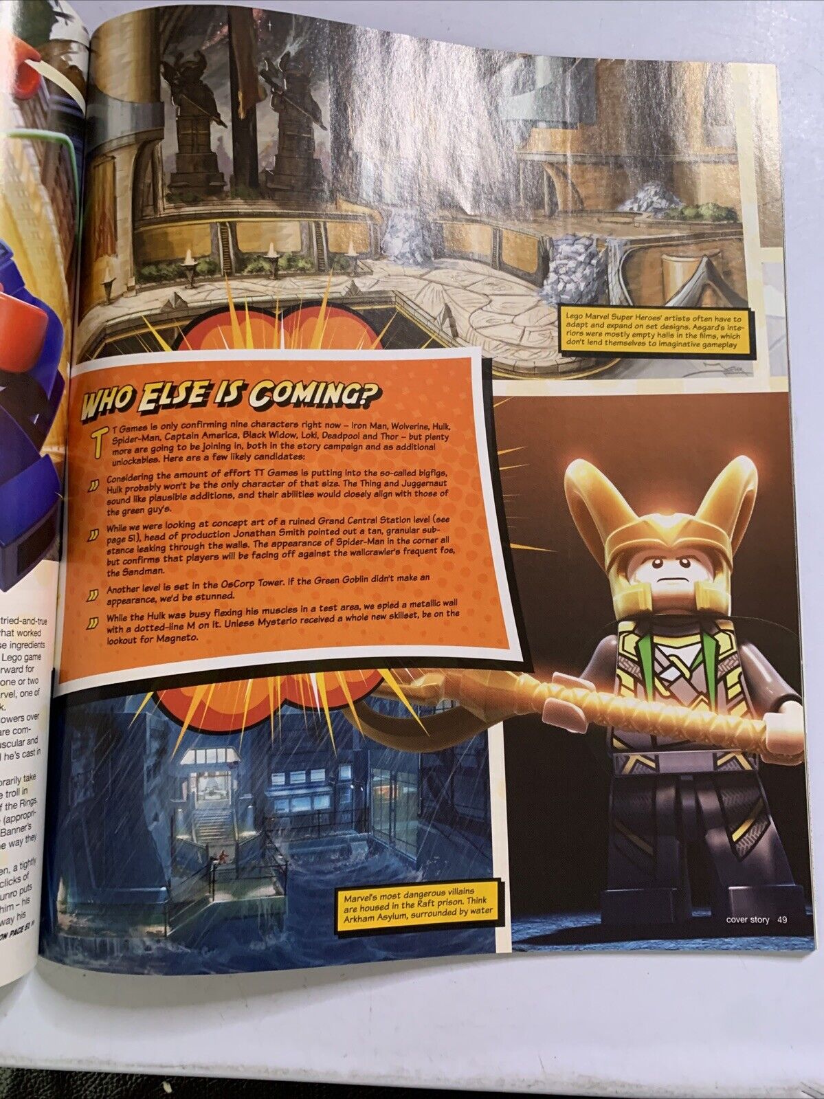 Game Informer Magazine 2013 Videogames LEGO Marvel Super Heroes Devil May Cry