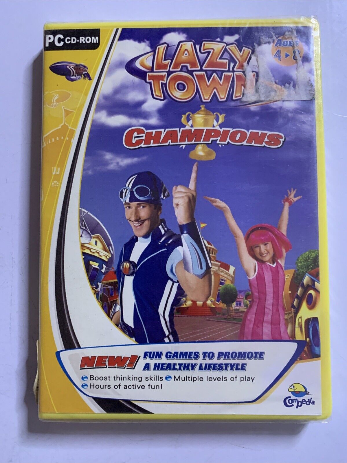 Lazy Town Champions PC Windows Game NEW Sealed