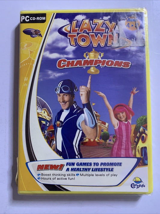Lazy Town Champions PC Windows Game NEW Sealed