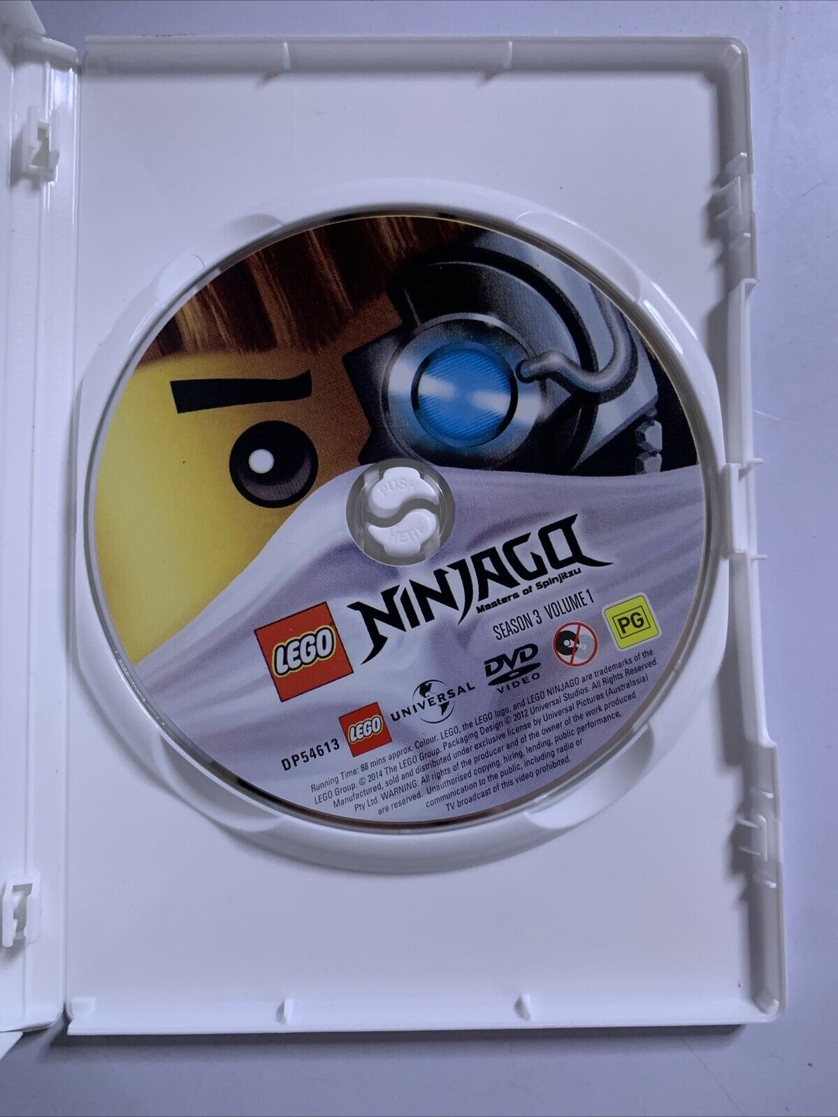Lego Ninjago Masters of Spinjitzu : Series 3 Vol 1 (DVD, 2011) Region 4