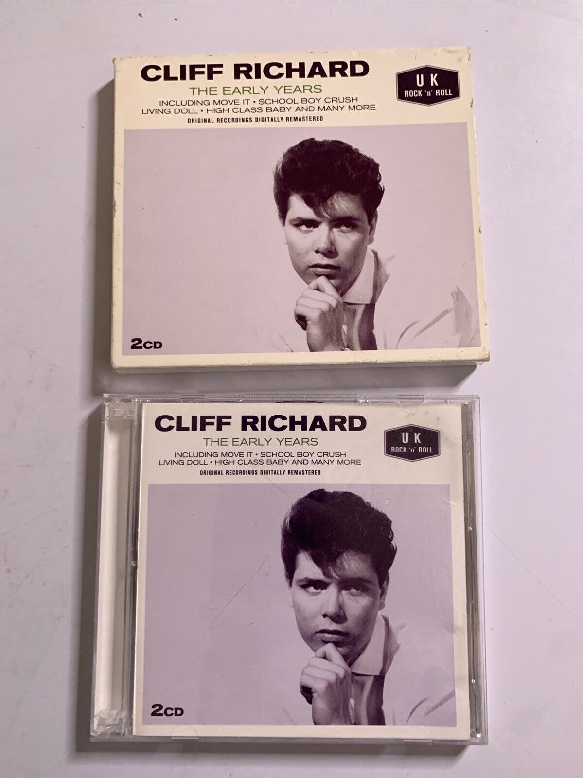 Cliff Richard & The Shadows – The Early Years (CD, 2010, Slip-case, 2-Disc Set)