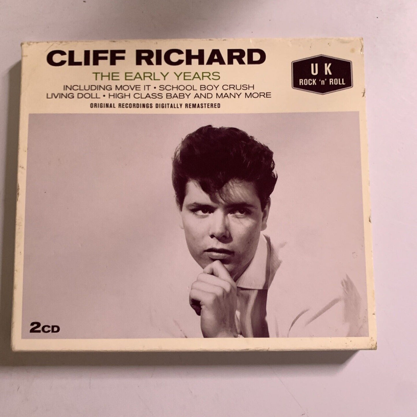 Cliff Richard & The Shadows – The Early Years (CD, 2010, Slip-case, 2-Disc Set)