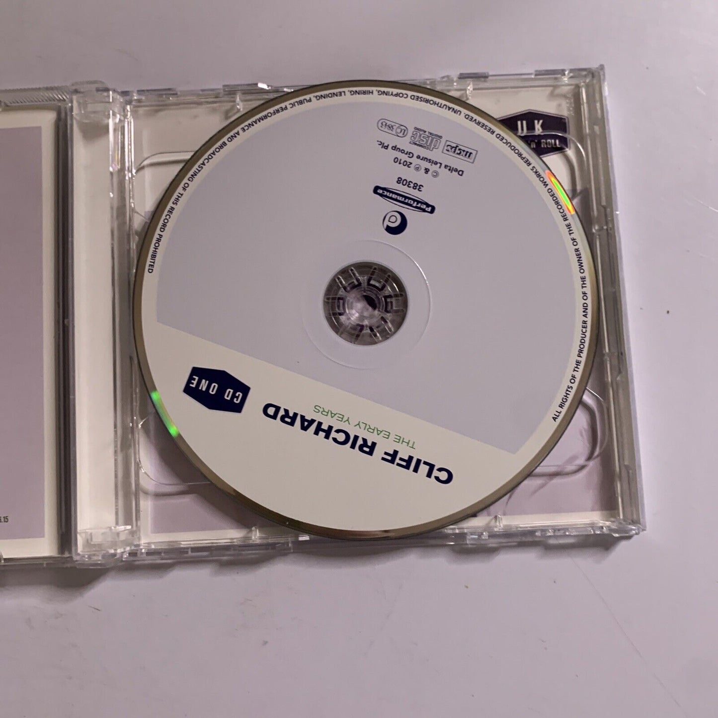 Cliff Richard & The Shadows – The Early Years (CD, 2010, Slip-case, 2-Disc Set)