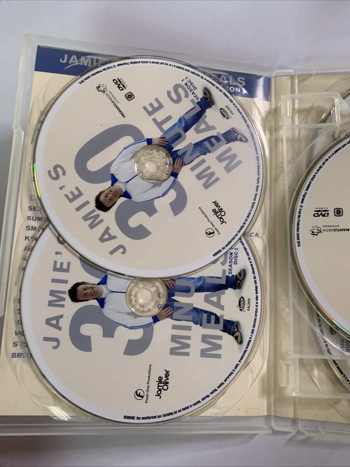 Jamie's 30 Minute Meals : Season 1 (DVD, 2010, 6-Discs) All Regions