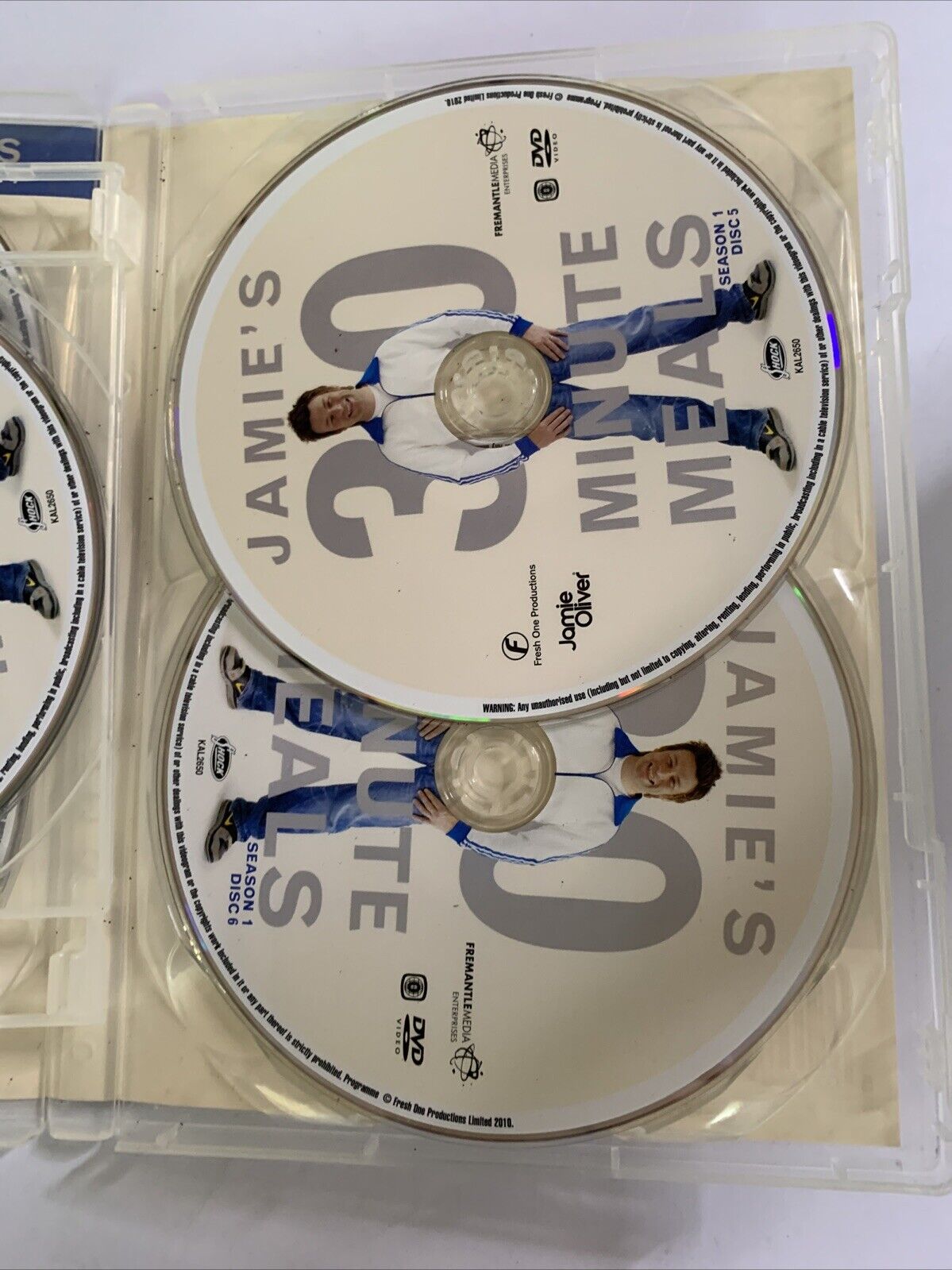 Jamie's 30 Minute Meals : Season 1 (DVD, 2010, 6-Discs) All Regions