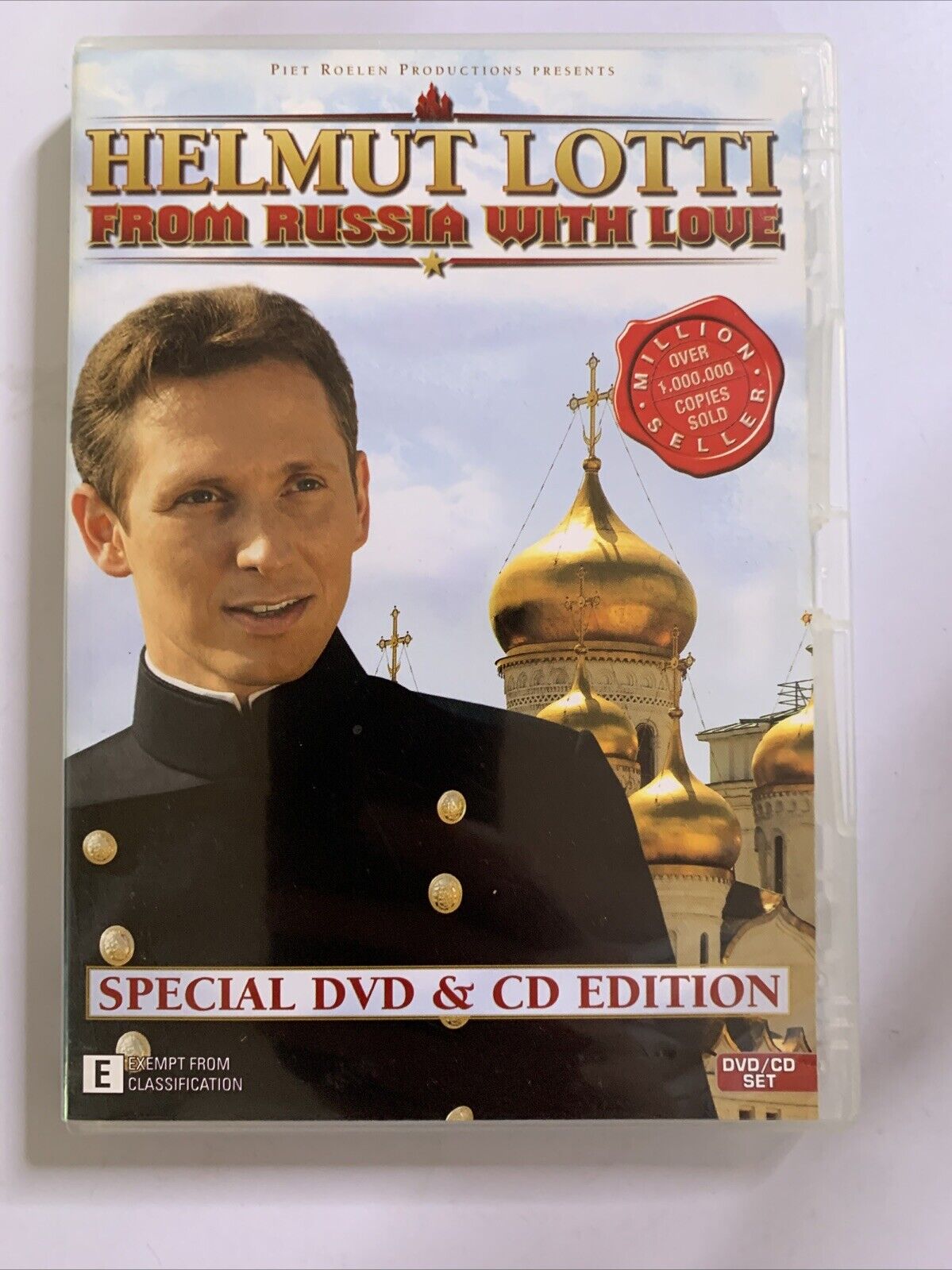 3x Helmut Lotti (DVD + Music CD, 6-Discs)  All Regions