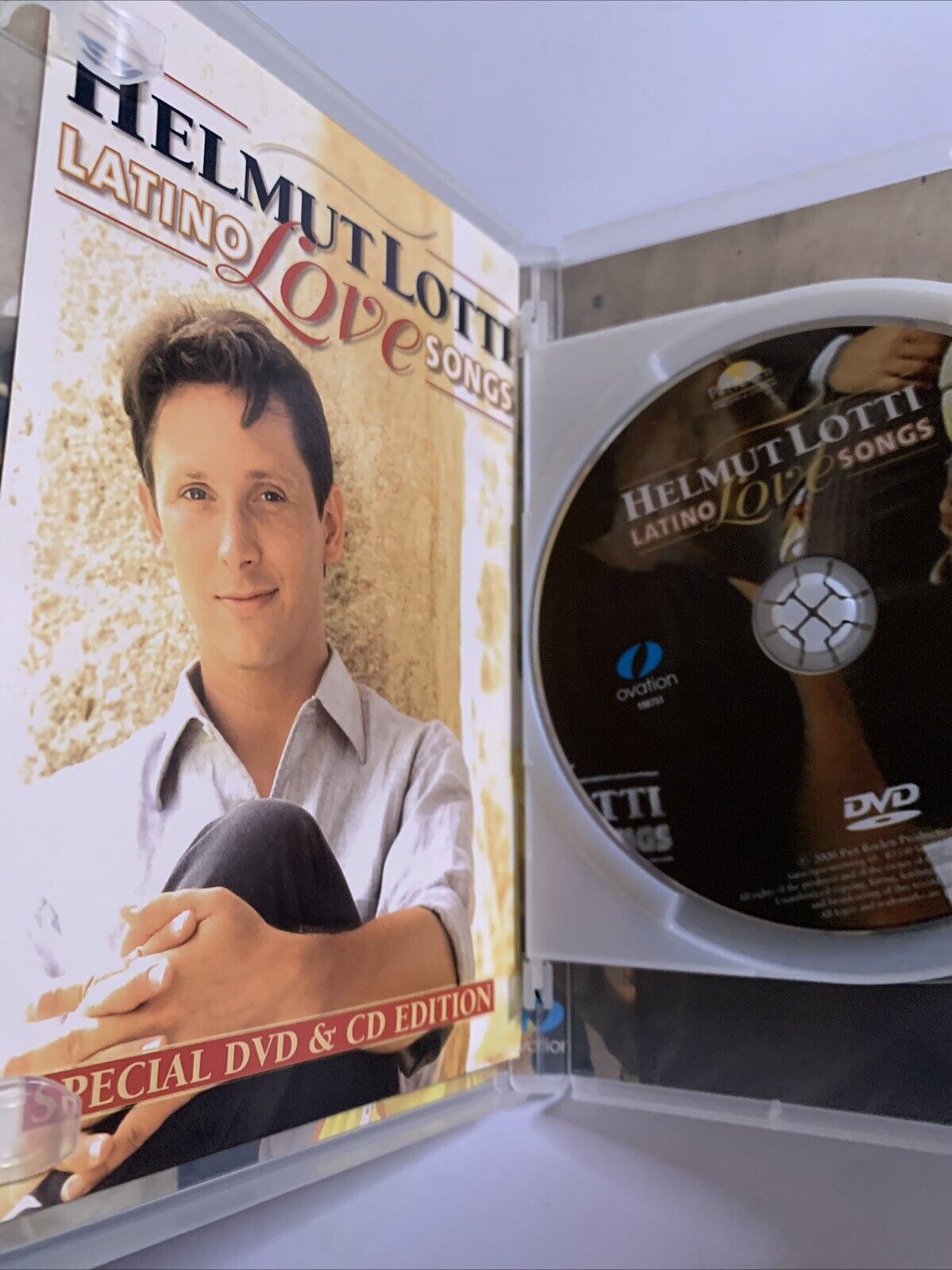 3x Helmut Lotti (DVD + Music CD, 6-Discs)  All Regions