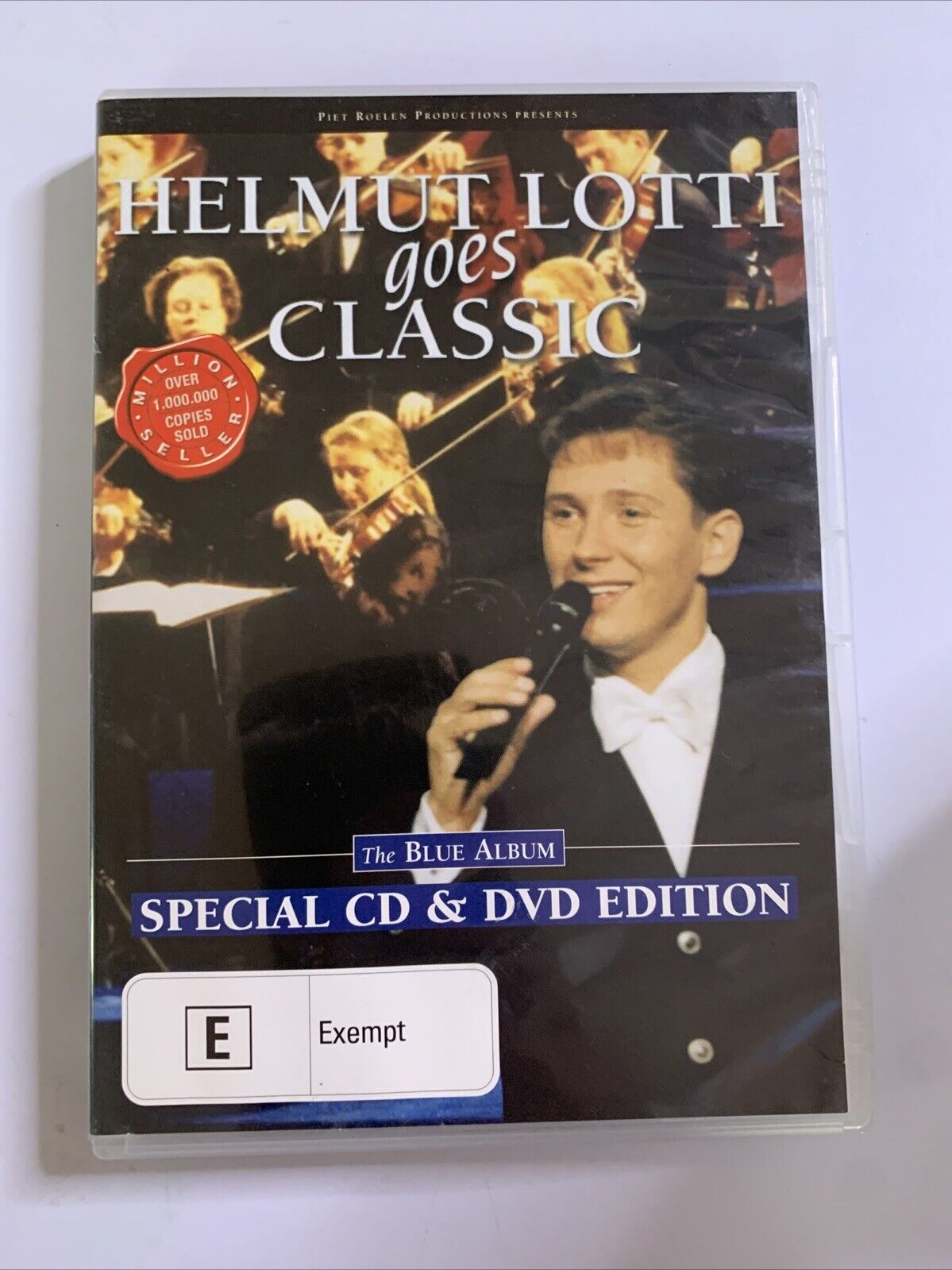 3x Helmut Lotti (DVD + Music CD, 6-Discs)  All Regions