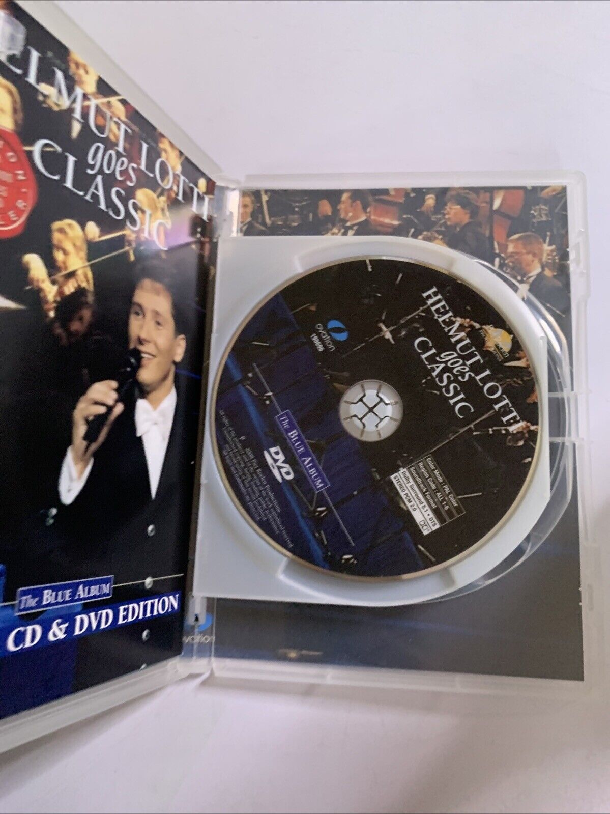 3x Helmut Lotti (DVD + Music CD, 6-Discs)  All Regions