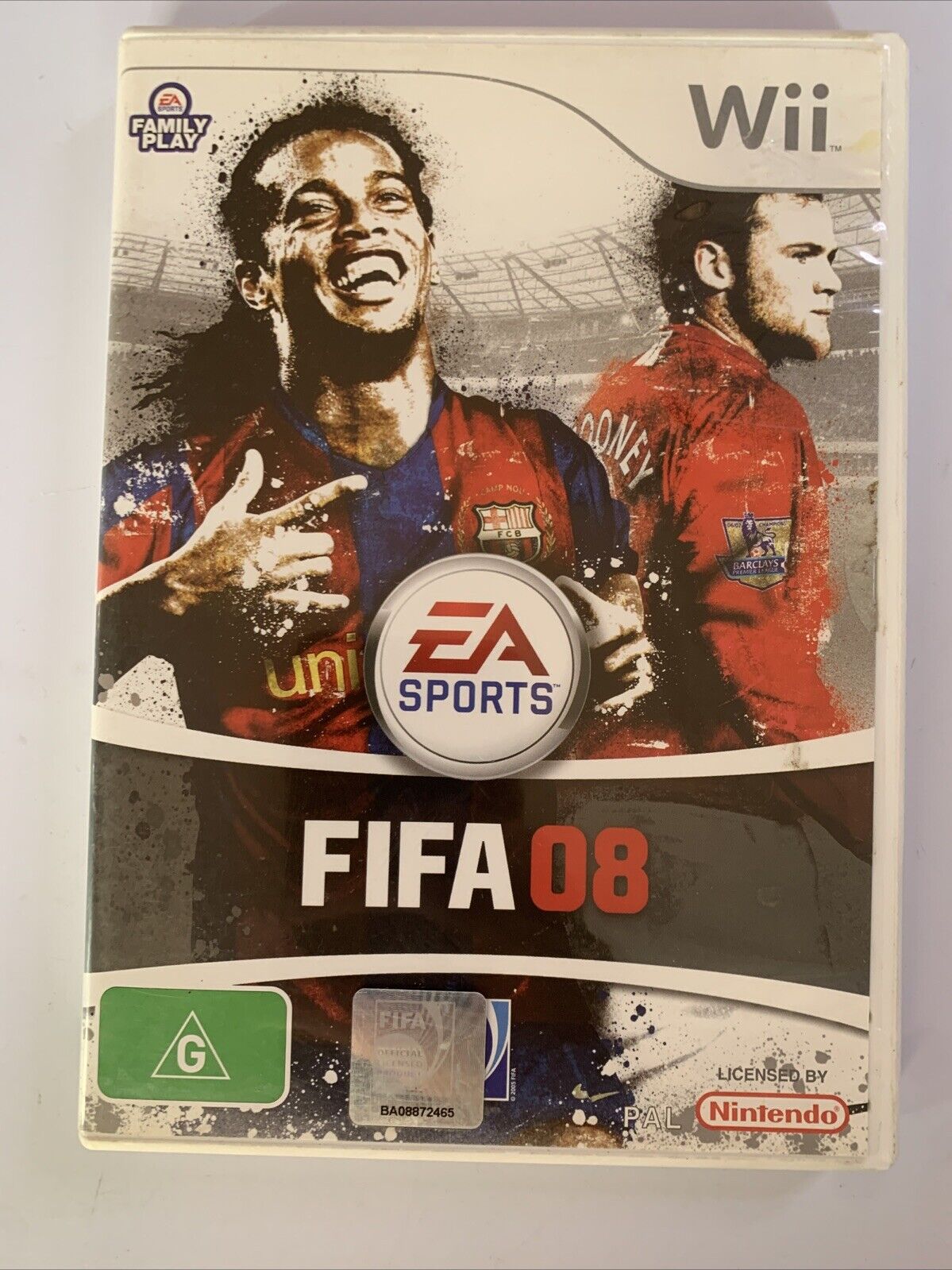 FIFA 08  Nintendo Wii EA Sports Football Soccer Game Complete