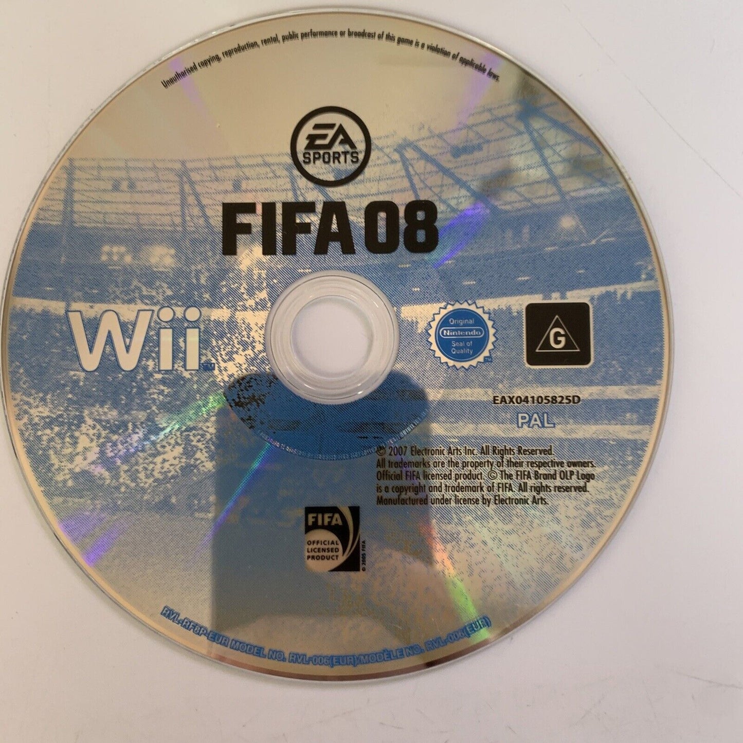 FIFA 08  Nintendo Wii EA Sports Football Soccer Game Complete