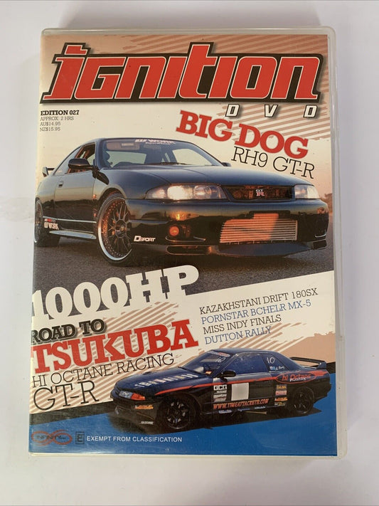 Ignition Edition 27 (DVD) RH9 GT-R Hi Octane Car Racing  All Regions