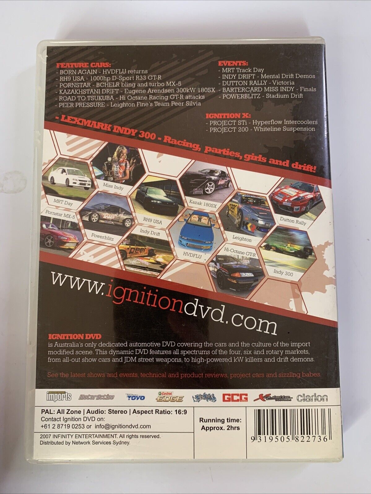 Ignition Edition 27 (DVD) RH9 GT-R Hi Octane Car Racing  All Regions